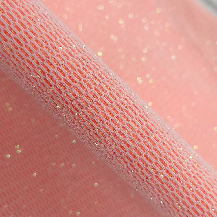 Блестящая сэндвич воздушная сетка ткани
